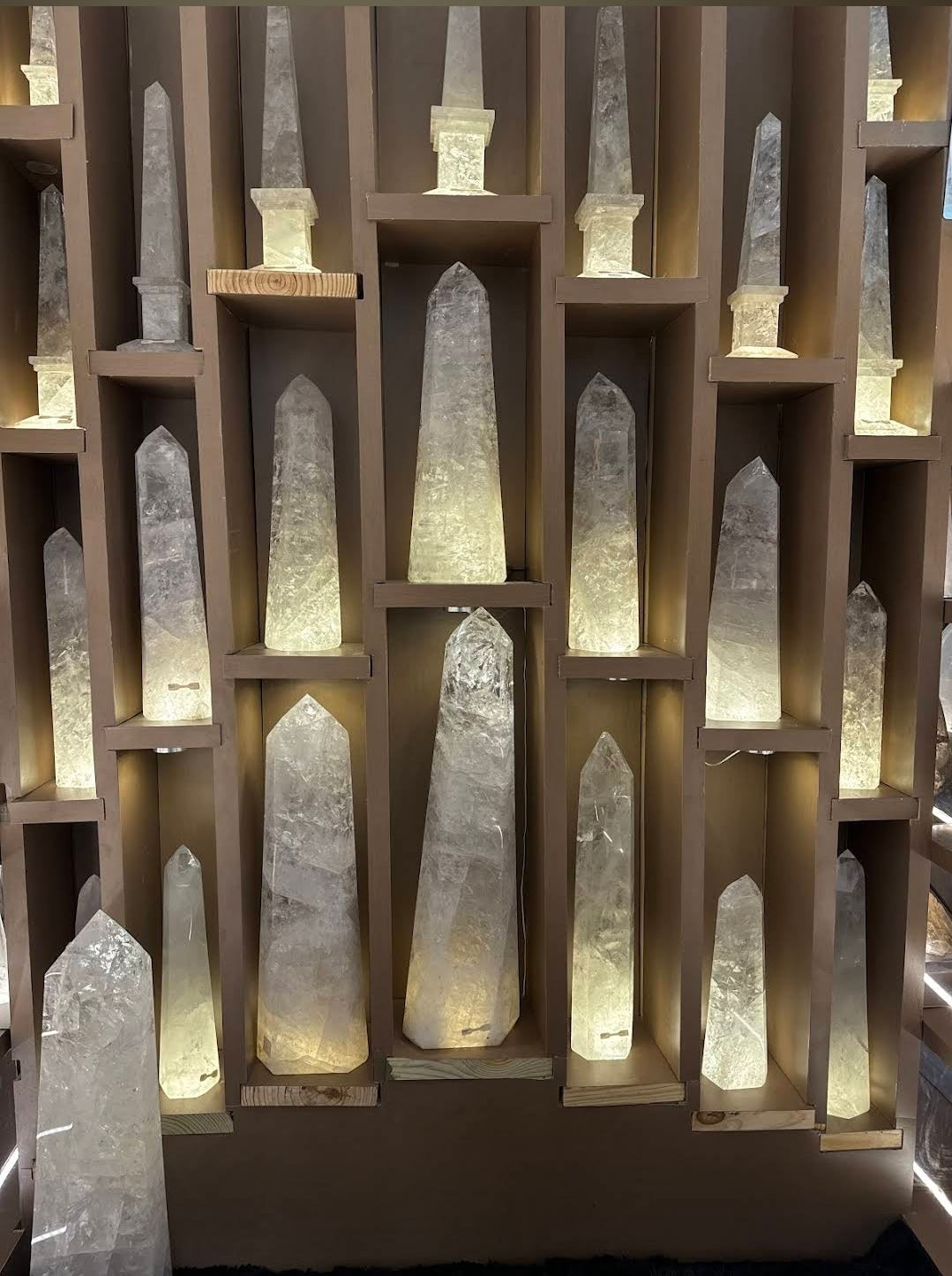 Crystal Quartz Tower for Protection