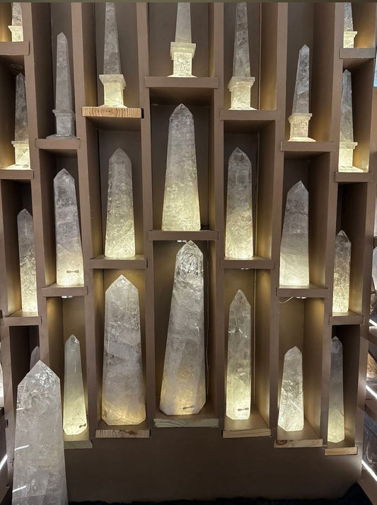 Crystal Quartz Tower for Protection